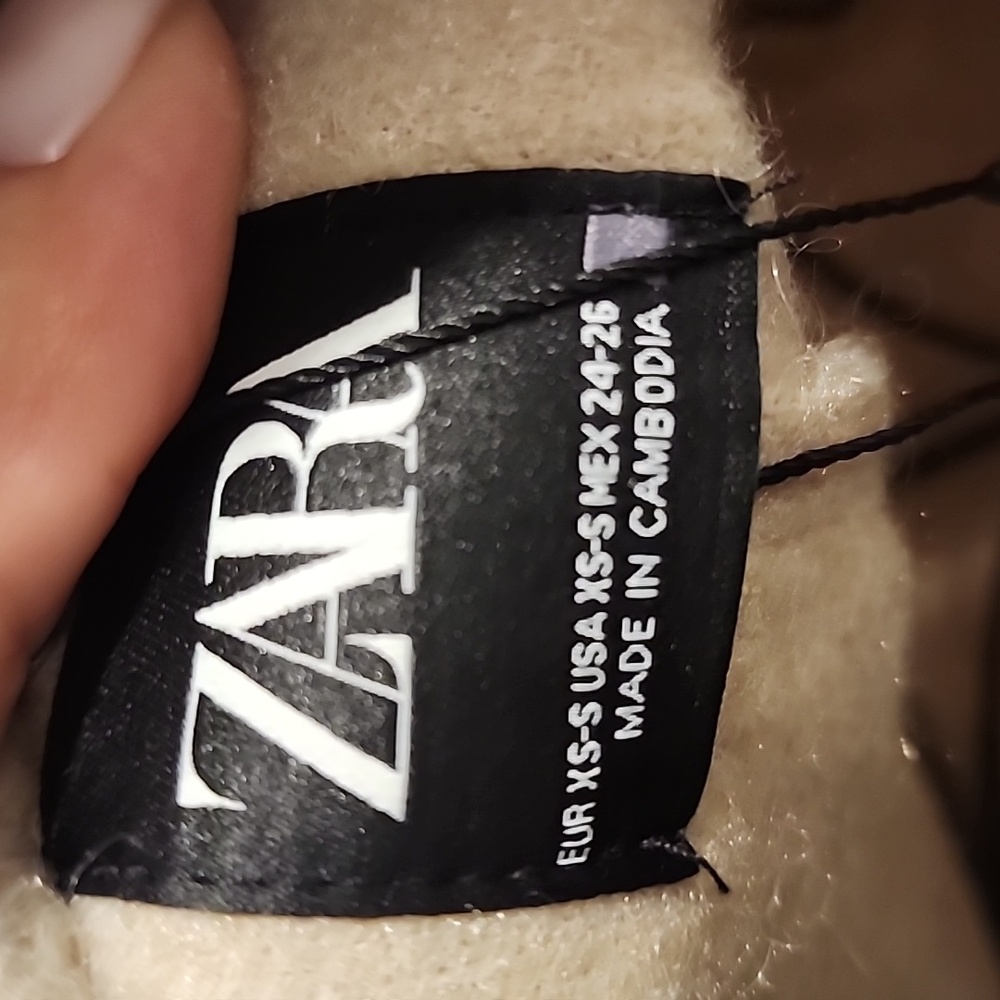 Zara Cream Bomber Jacket new with tags - Picture 8 of 16
